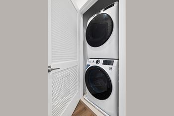 Full-sized washer/dryers